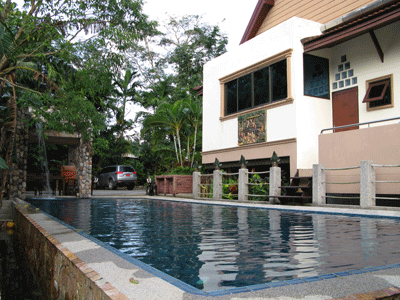 Pool view from back