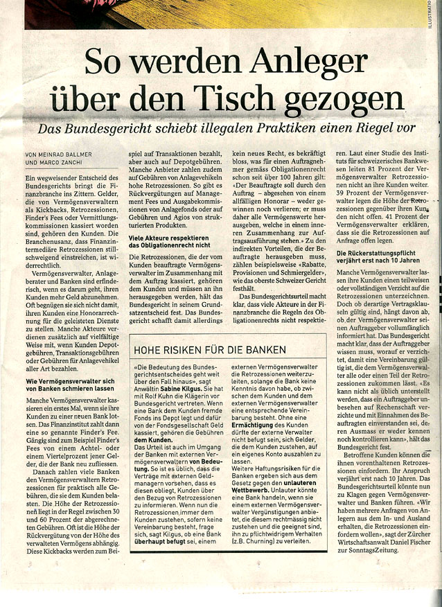 Tages Anzeiger Newspaper, Original