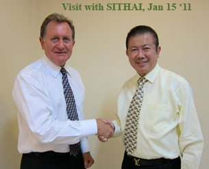 Visit with SITHAI, up 70% since.